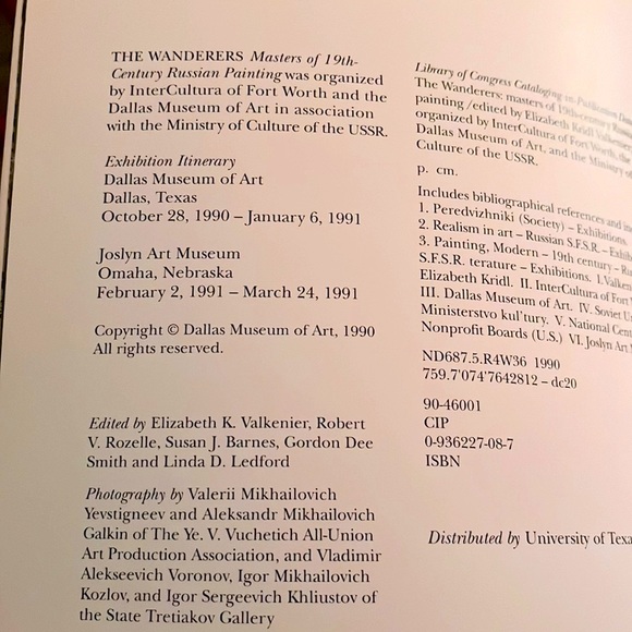 🎨Wanderers Masters of 19th Century Russian Painting Art Museum Paperback Book🎨 - Picture 4 of 16